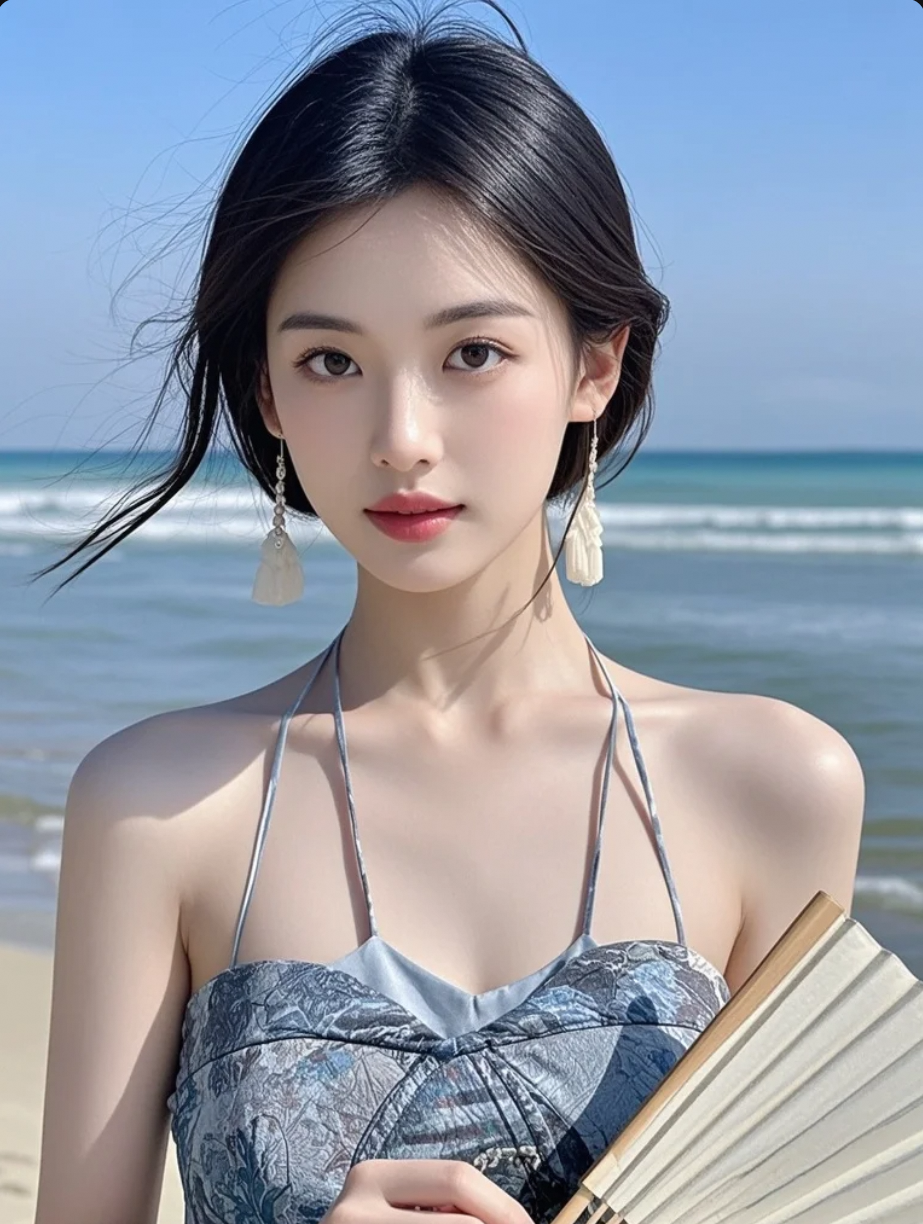 她的一颦一笑，都是壁纸级别的存在