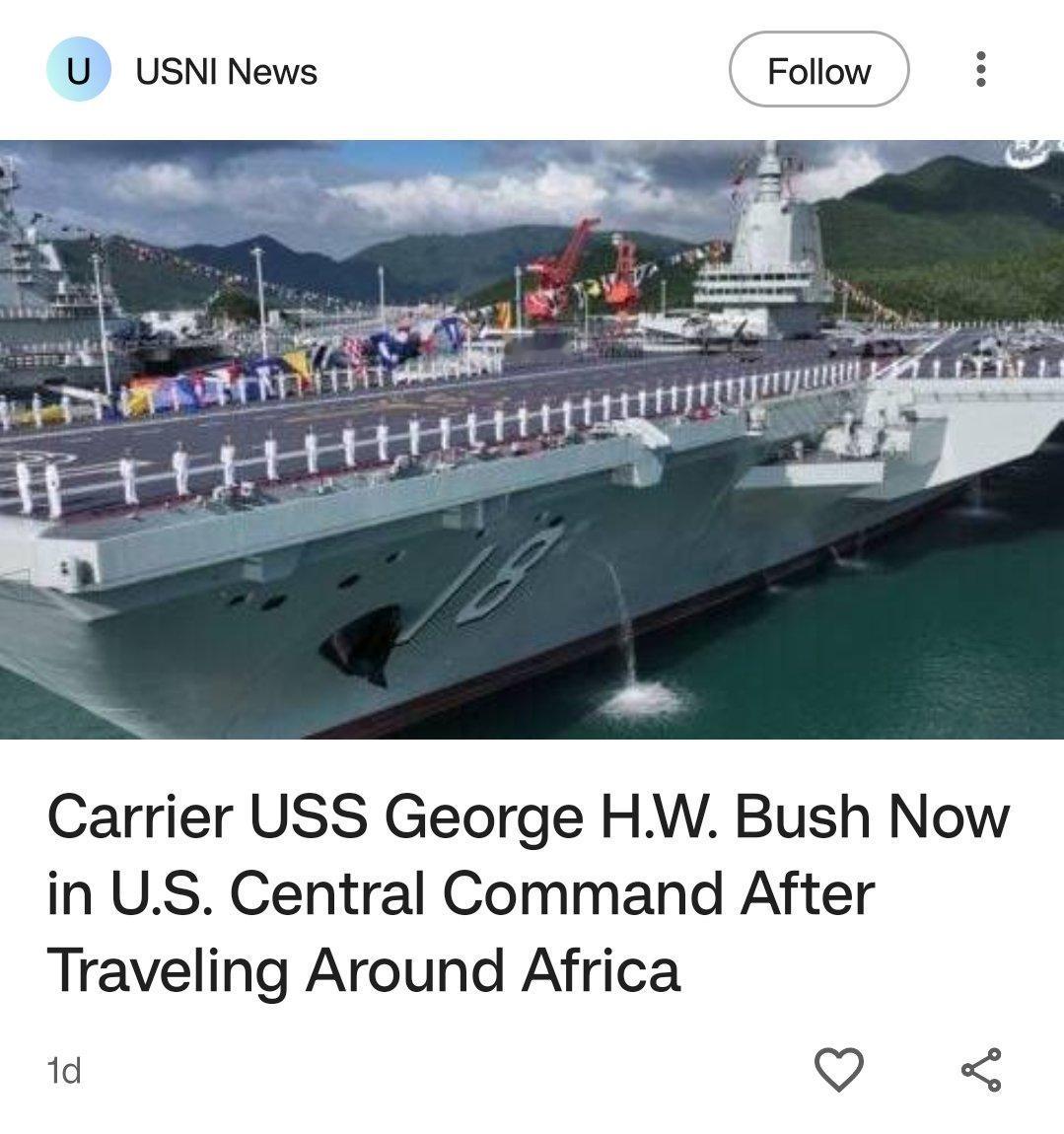 美国海军新闻协会盗图都盗得这么理直气壮啦！福建舰天生丽质，举世公认。老美