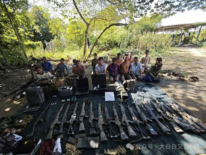 缅甸人民保卫军PDF在实皆省钦乌镇击退缅军扫荡，缅军阵亡50余人11月12日，