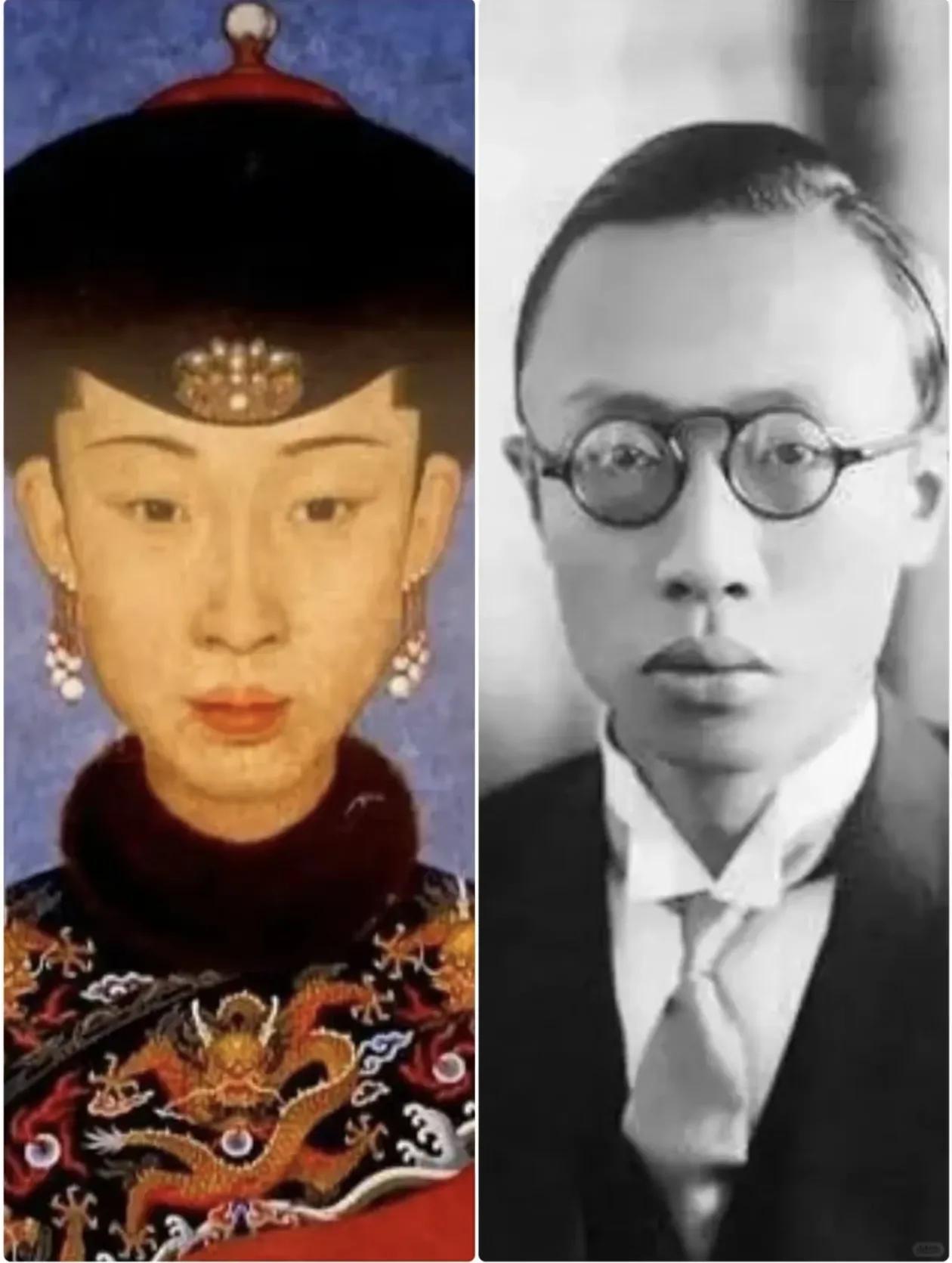 看网上有人争论“美基因影响大”还是“丑基因影响大”。直接拿出这张图，看看令妃和
