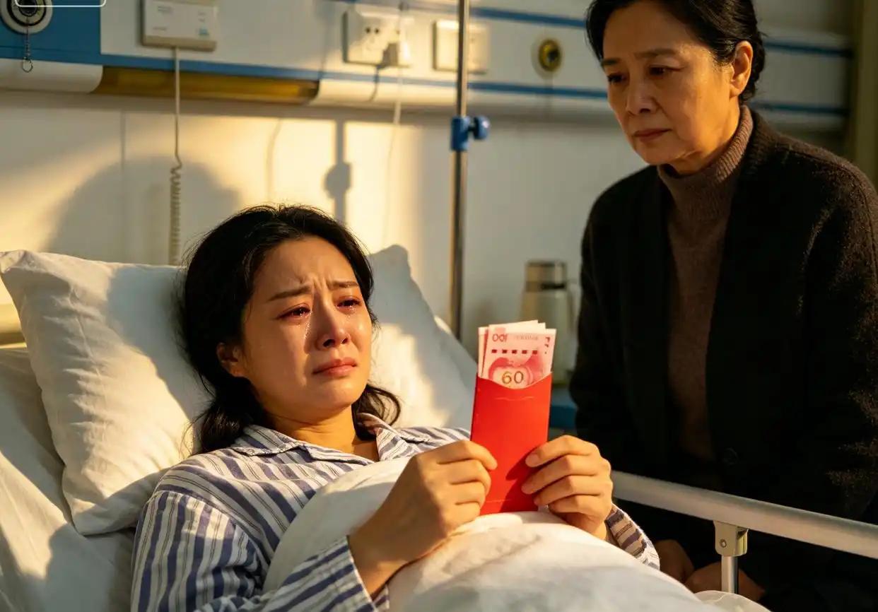 十倍偏心换来彻底反噬！大嫂生子拿6万，我只拿6千，三天后婆婆追悔莫及（个人观
