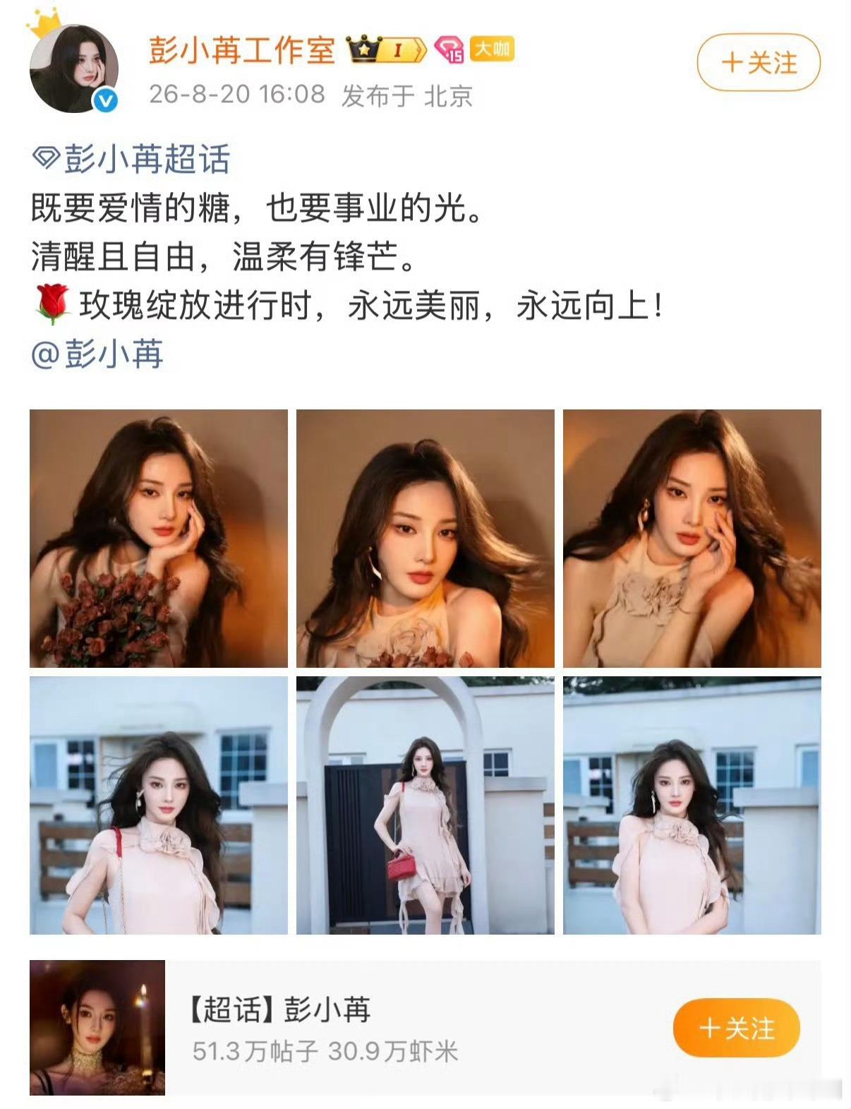彭小苒工作室被批评了