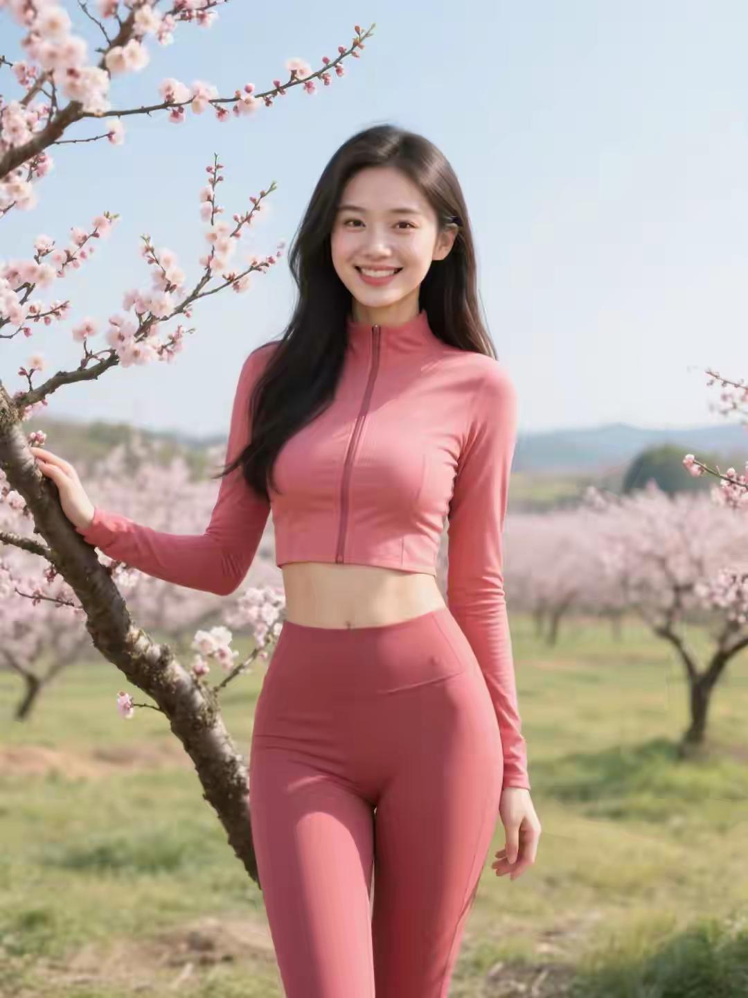 美女如花