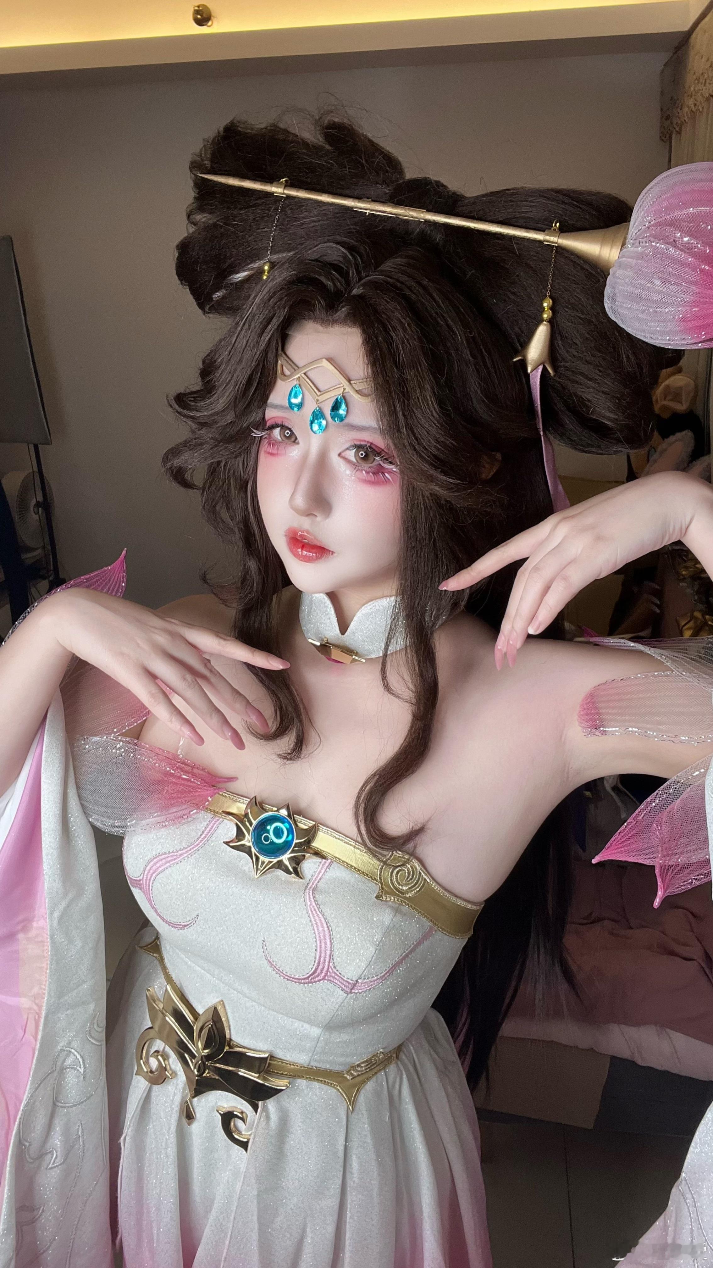 妾身。。。cosplaycos王者荣耀王者荣耀貂蝉
