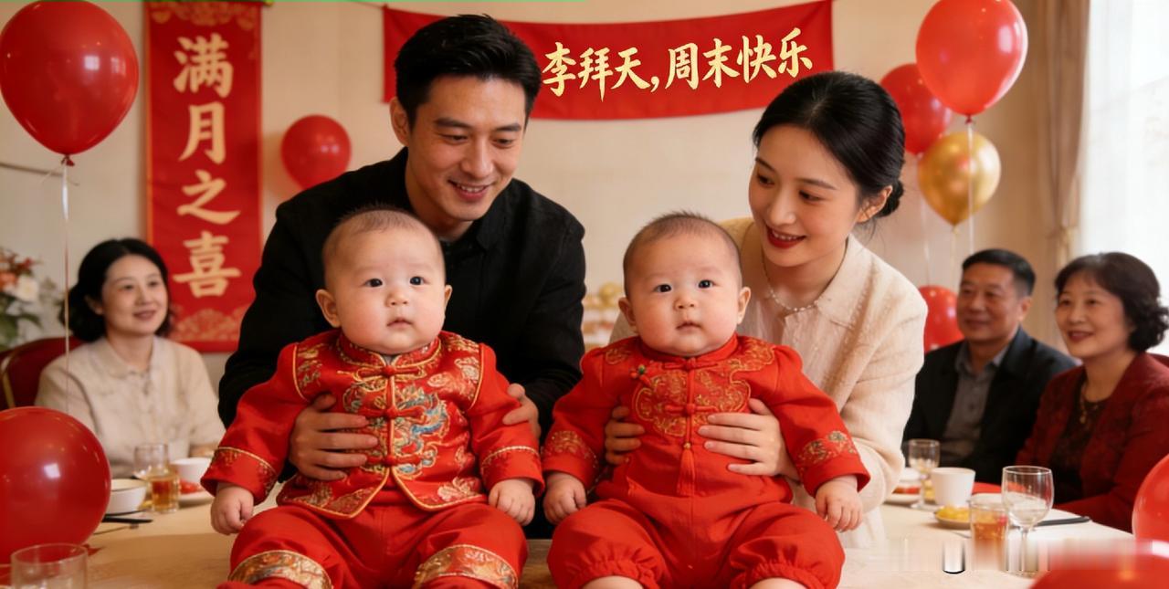 典型的幽默段，突出了反转和搞笑。爸爸给双胞胎取名，姥爷听后不爽但又无可奈何，直