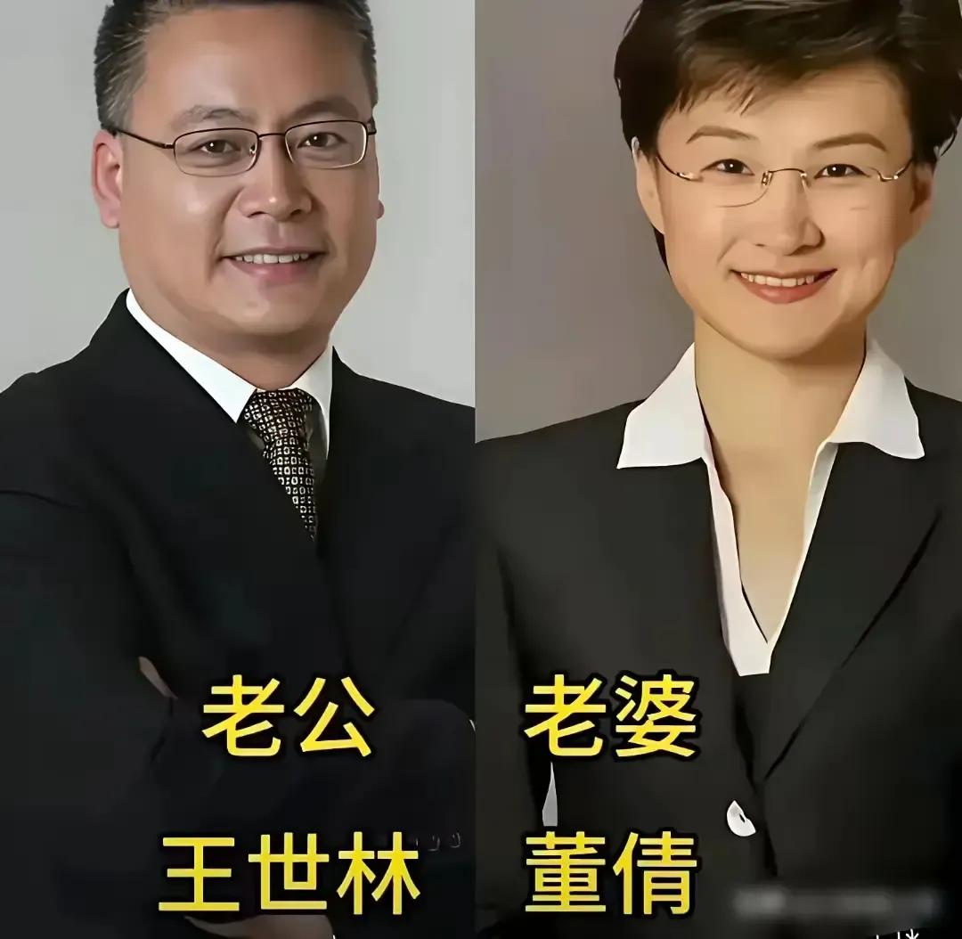 娱乐圈中的恩爱夫妻央视主持人董倩和王世林，两人低调结婚20年，育有一子。他们的