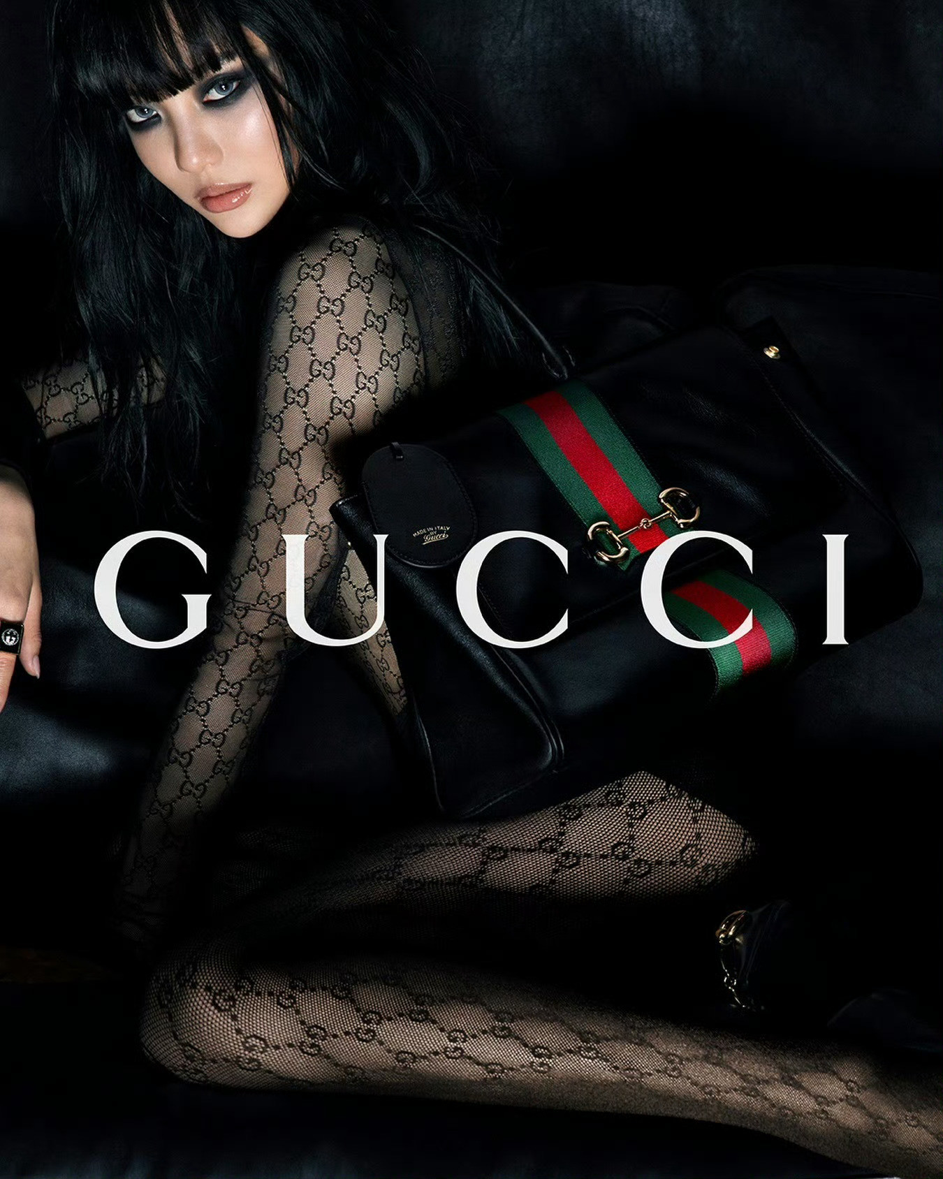 宁艺卓｜GucciPaparazzoHandbagCampaignOMG❗