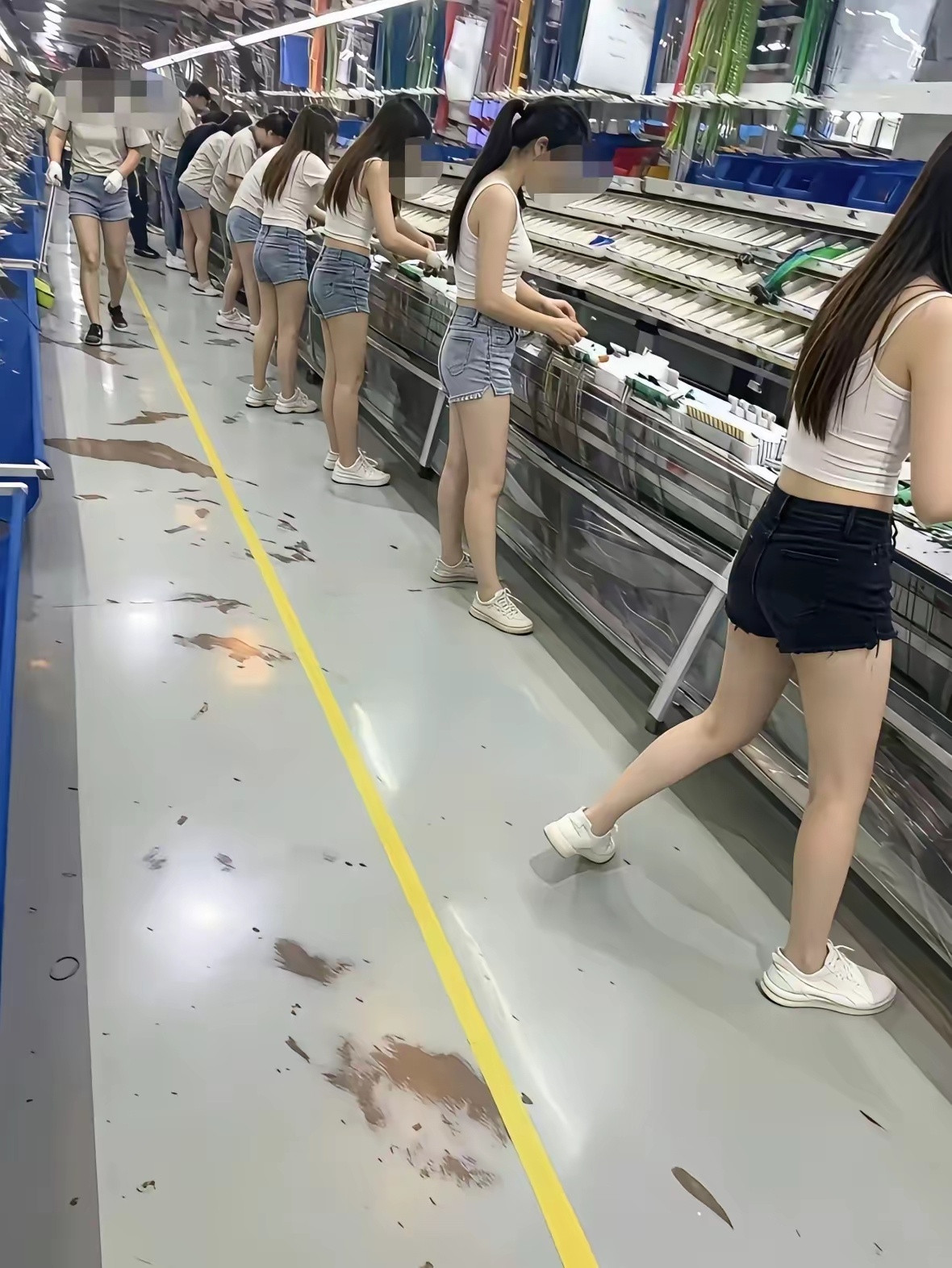 怪不得现在厂里招不到人了。前阵子我表弟来我这儿坐了会儿，他去年大专毕业的，学的是