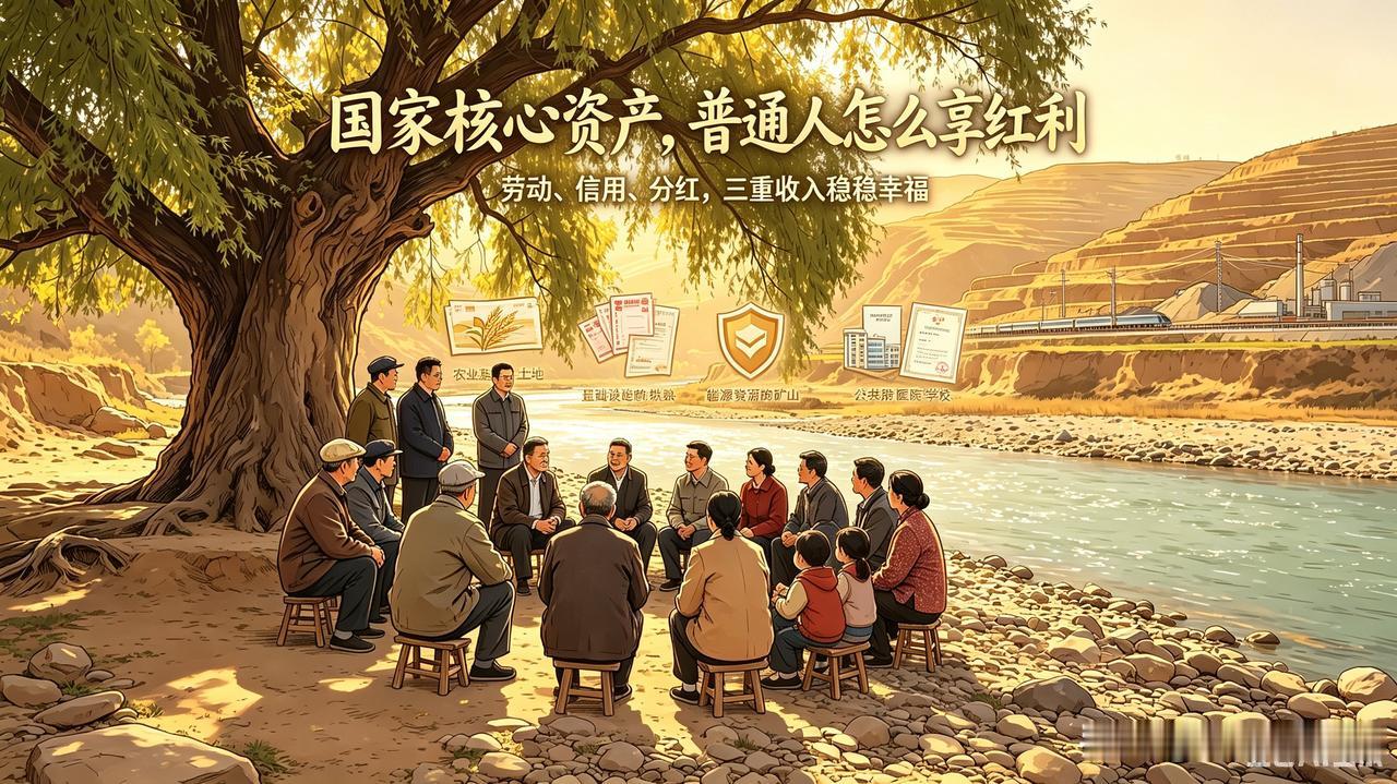 终于悟了！中国未来的核心资产，普通人这样拿，稳稳过上幸福好日子✨很多人辛苦