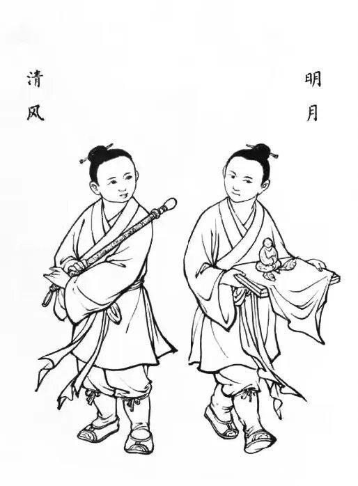 西游记中不把孙悟空放在眼里的四个小孩：首先是清风和明月：论岁数其实已经不是小