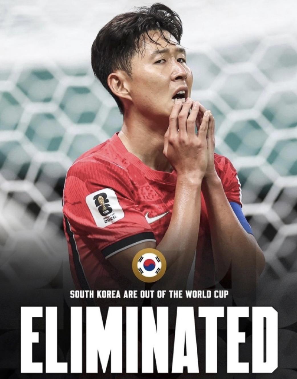 笑死了，韩国出局。请不要搞错了，我不是笑韩国出局了，我是笑居然有那么多国内球