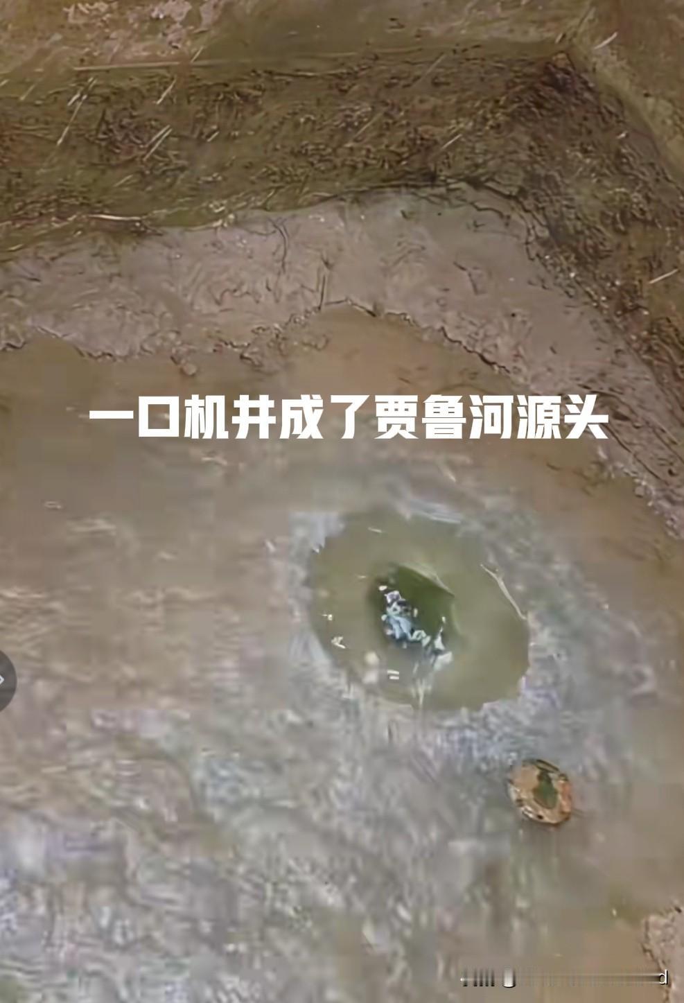 一口机井成了贾鲁河源头！河南新闻炒作真神奇。1. 这口机井是人工开凿用于周