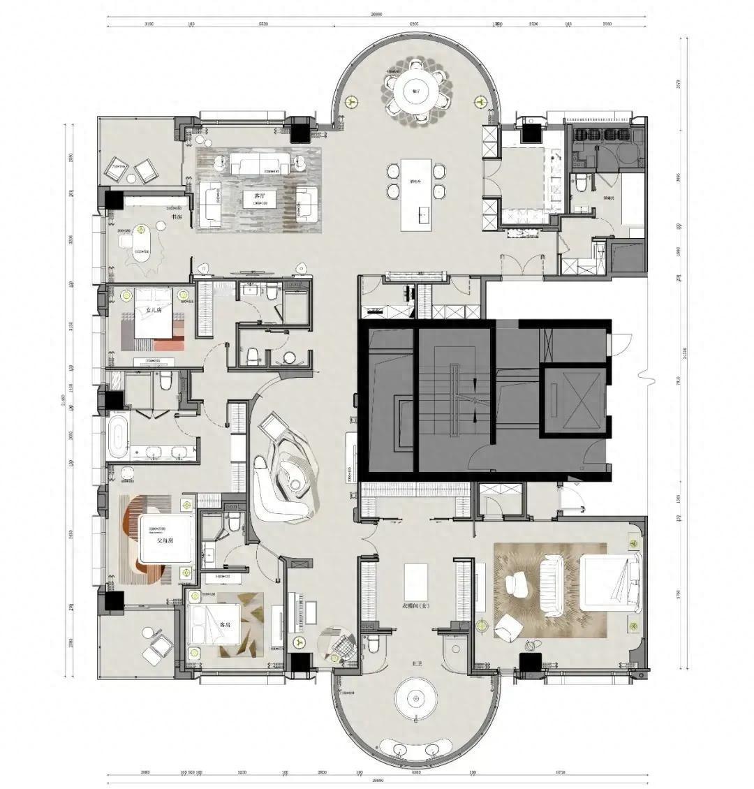 这不是房子，这是艺术品，这并不是一种普通的建筑，这是可以传承的一种有价值的产品。