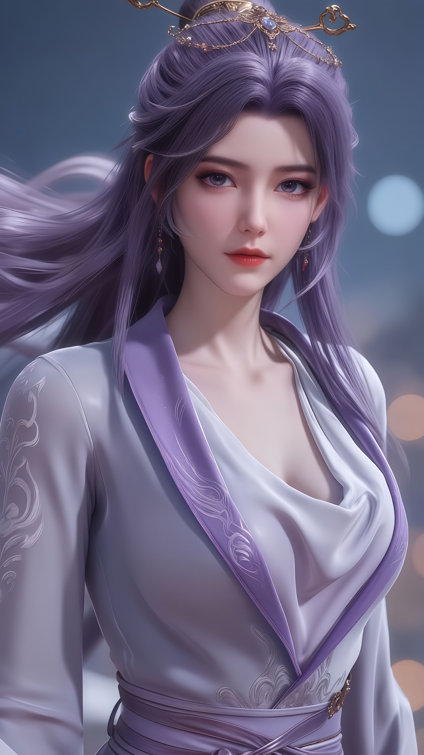 国漫女神壁纸推荐官：师兄啊师兄云霄仙子，长寿这小子真有福气！