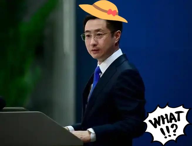 中国外交部发表声明，5月8日，中国外交部发言人林剑在例行记者会上，直面“中国油
