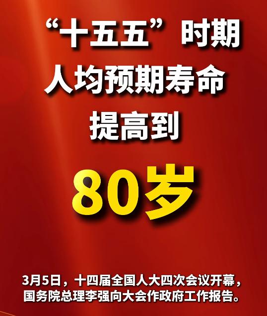 预期寿命要到80岁！比长寿更重要的，是活得有质量......从最新政府工作报