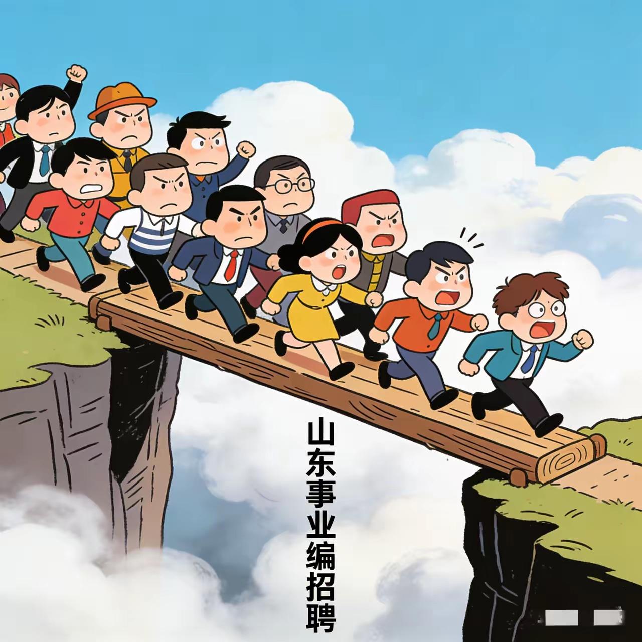 八十年代的高考被比喻为千军万马过独木桥，现在的考公考编更是蔚为壮观。2026年，