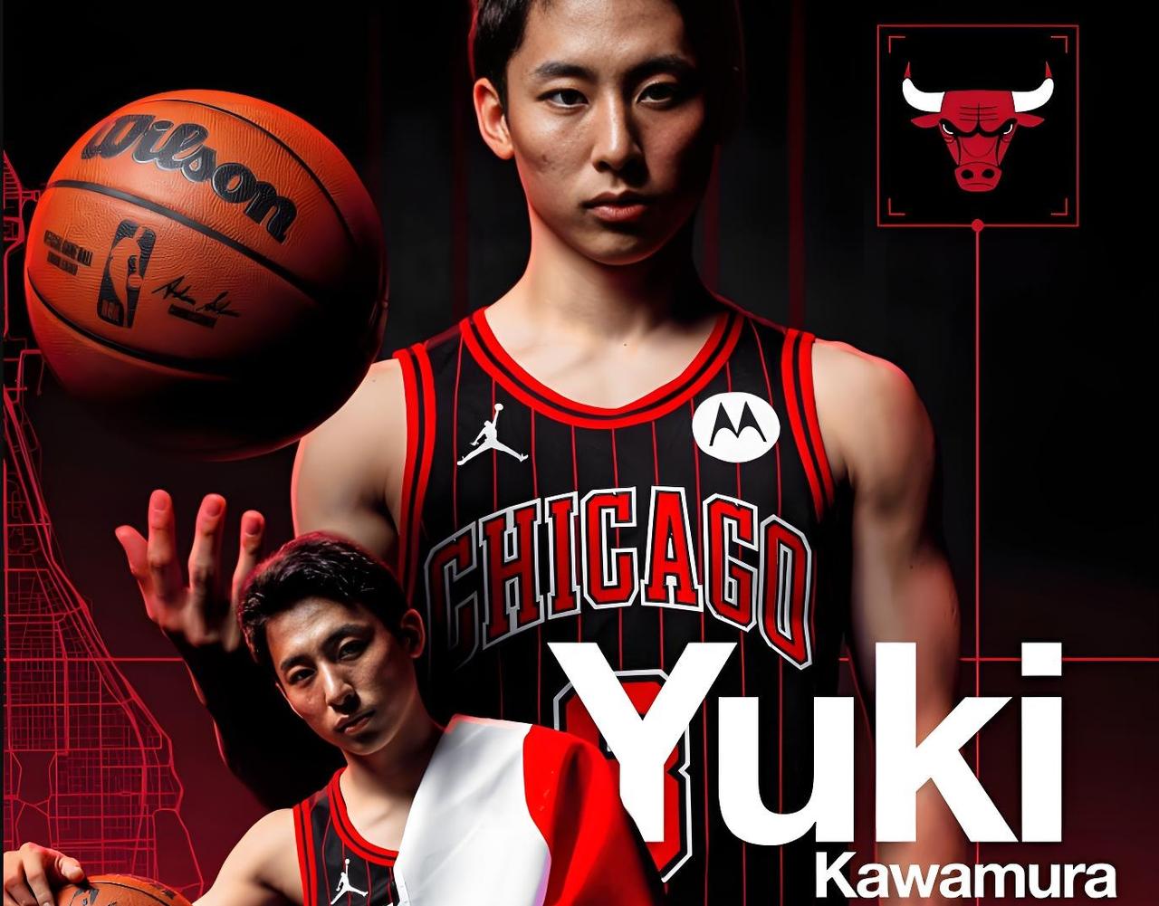 公牛115-131负雄鹿，河村勇辉送出7次助攻，破NBA最高助攻记录。在刚结