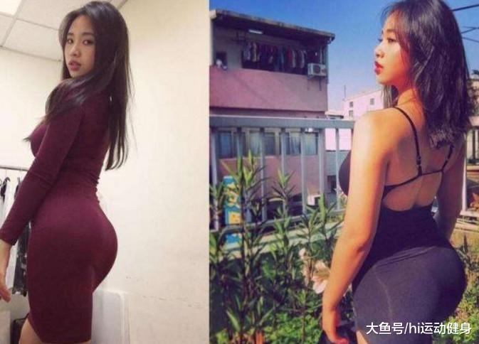健身女神不足160体重却有140斤, 这样的丰满身材神似卡戴珊