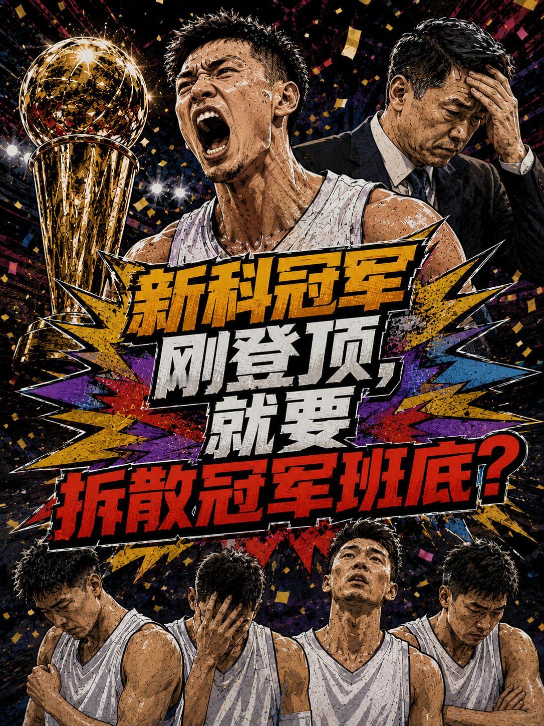 上海队夺冠之后就要拆家？管理层真的会这么干吗？毕竟根据李秋平此前的说法，此前的夺
