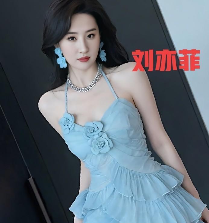 顶级的美，开始“摆烂”了。刘亦菲用一身近乎素颜的造型，引爆了热搜。裸色薄纱上