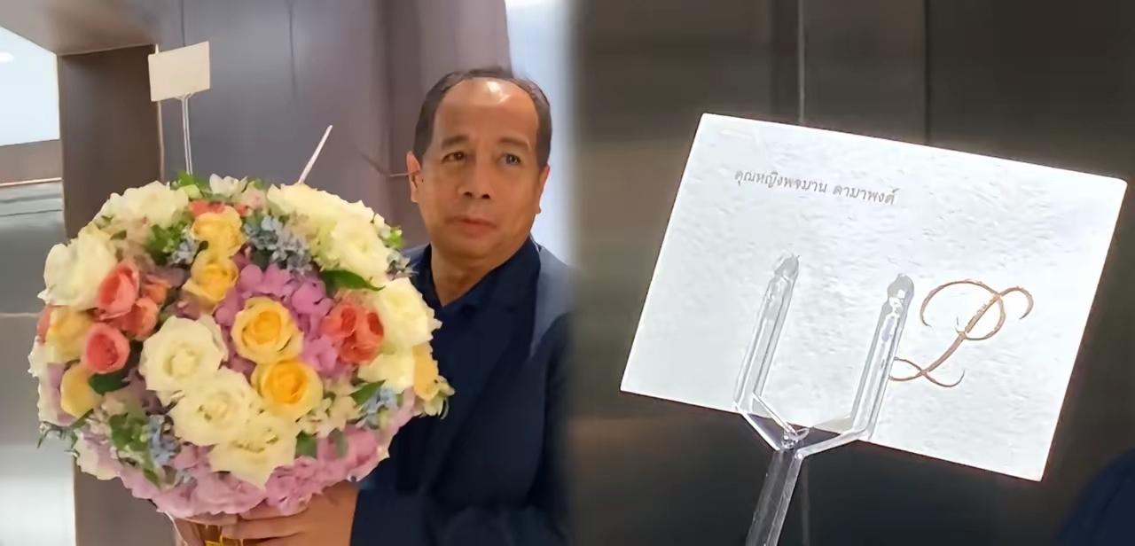 尴尬，佩通坦母亲，他信前妻祝贺阿努廷当选泰国总理，并送去了礼物。当地时间9月