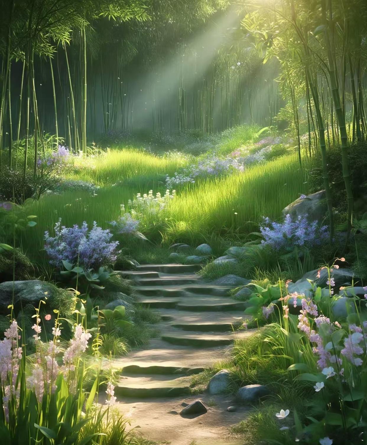山风一吹，绿意满眼，脚步丈量过风景才算没白过～​​​