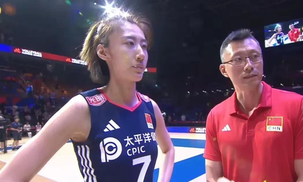 估计打波兰的比赛，王媛媛憋着一口气！王媛媛是组建新女排之后为数不多的四位元老之