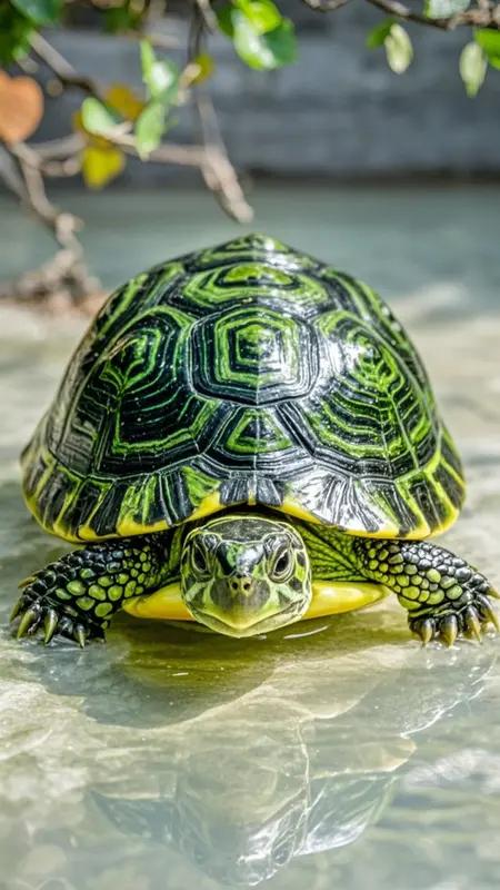 最近广东汕头发生了一件奇事，一处闲置水塘被施工开挖改造，原本生活在那的一只乌龟竟