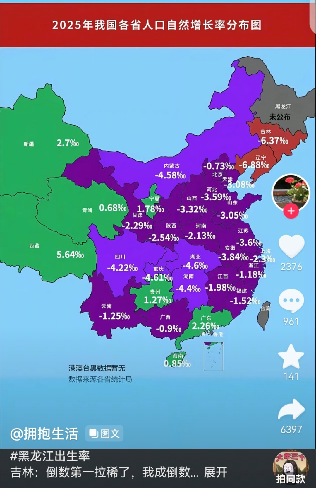 少生优生幸福一生只有黑龙江听进去了一晚上刷到了n个民间公布的生育情况确实我上大学那会儿同学里边家里独