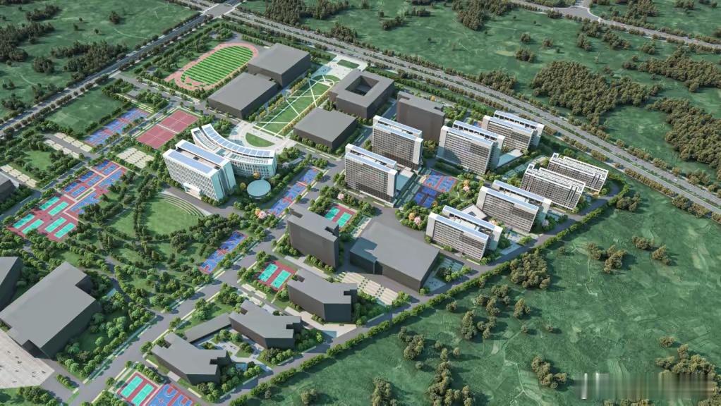 【安徽大学未来学院（新校区）项目】地上主体结构已全面封顶👏👏👏❶按照规划，