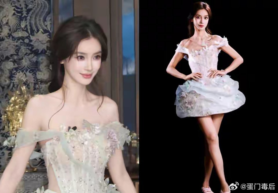 baby——她的美腿才是真正的“人间筷子腿”，线条美得刚刚好！