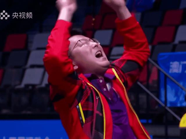 昨晚张超激情四射，彻底燃了……其实张超一直都是这个风格。记得2022年全国乒乓