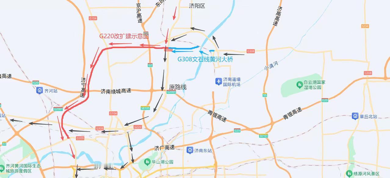 济南济阳济南G220国道东深线改建起点：位于济阳区回河镇南陈庄的现有G