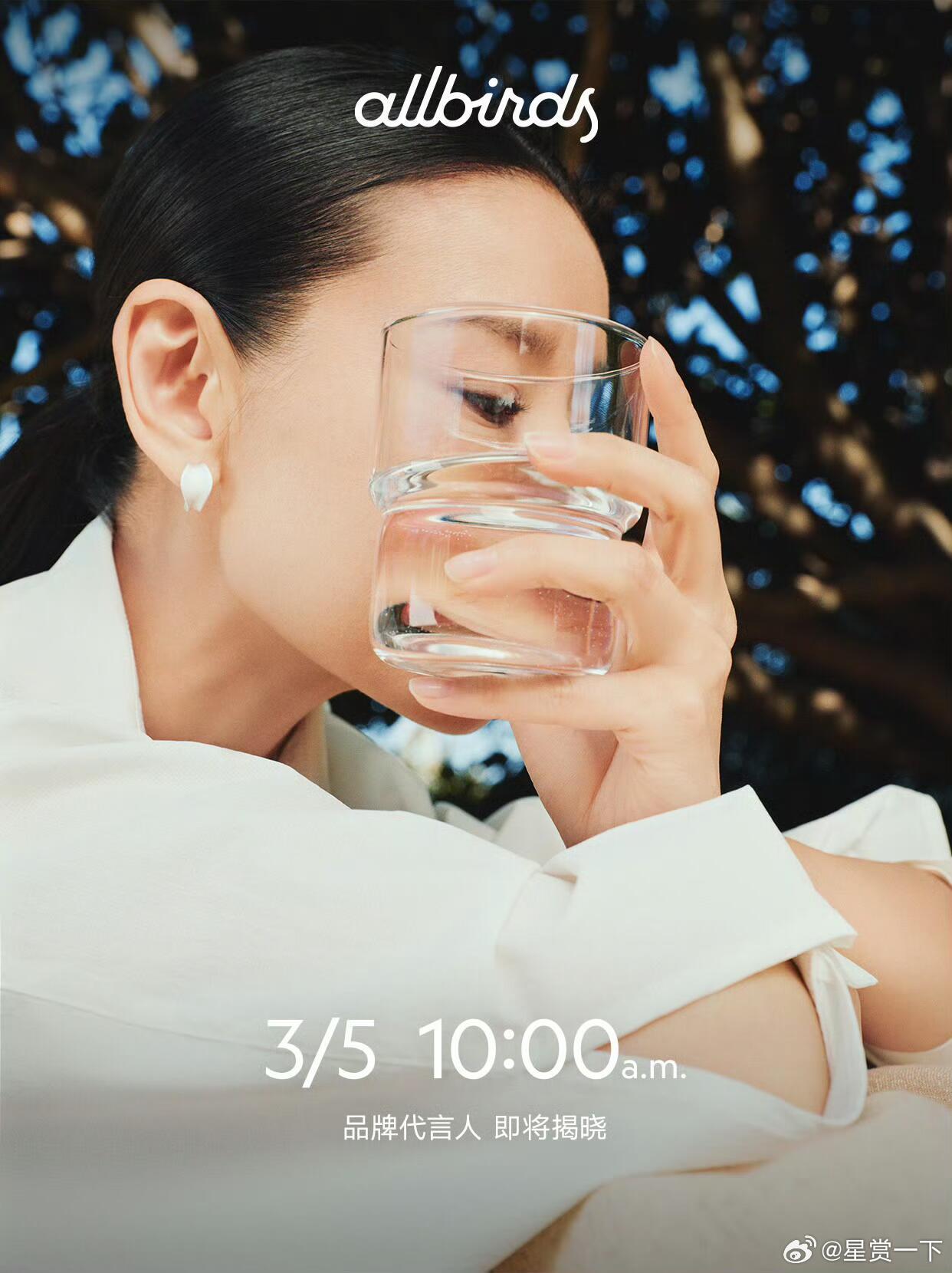 董洁品牌代言照