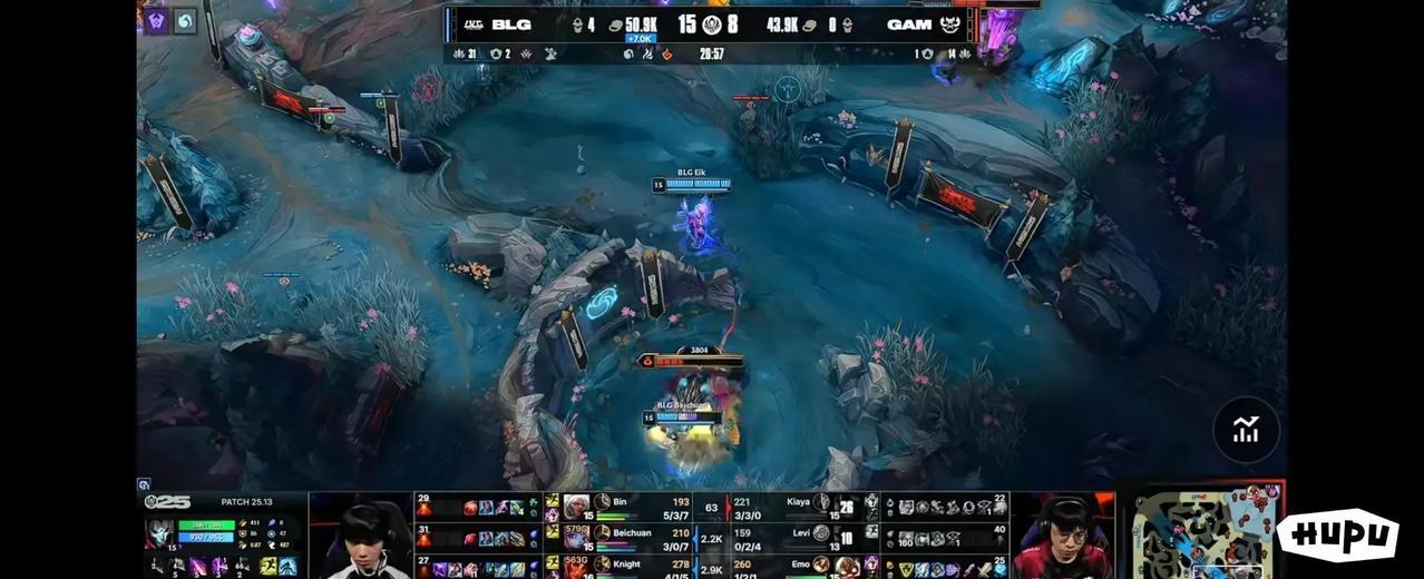 blg打gam第一小局，线上被小压一下，黑子那高潮的，恨不得让blg回来，ig去
