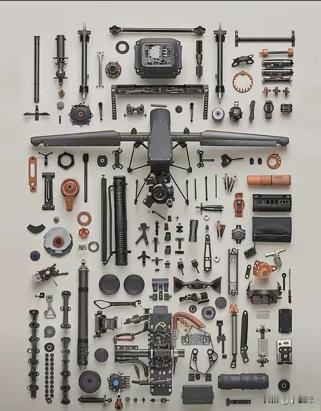 日本把大疆无人机拆成了零件，正在按这张图一个个攻关。