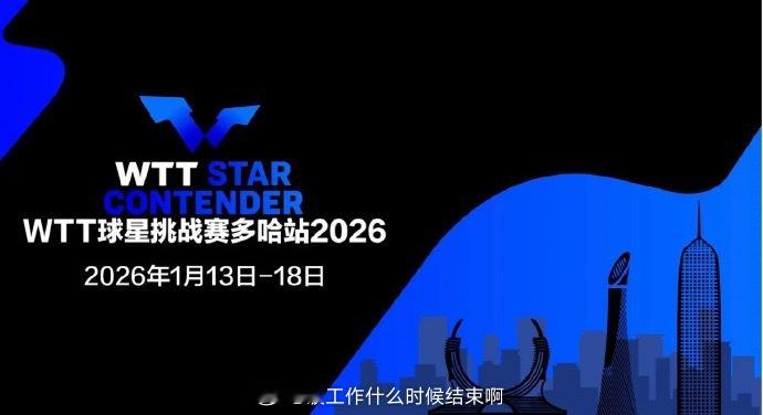 📢WTT多哈球挑国乒双打名单📍【2026WTT球星挑战赛多哈】📝国乒双打