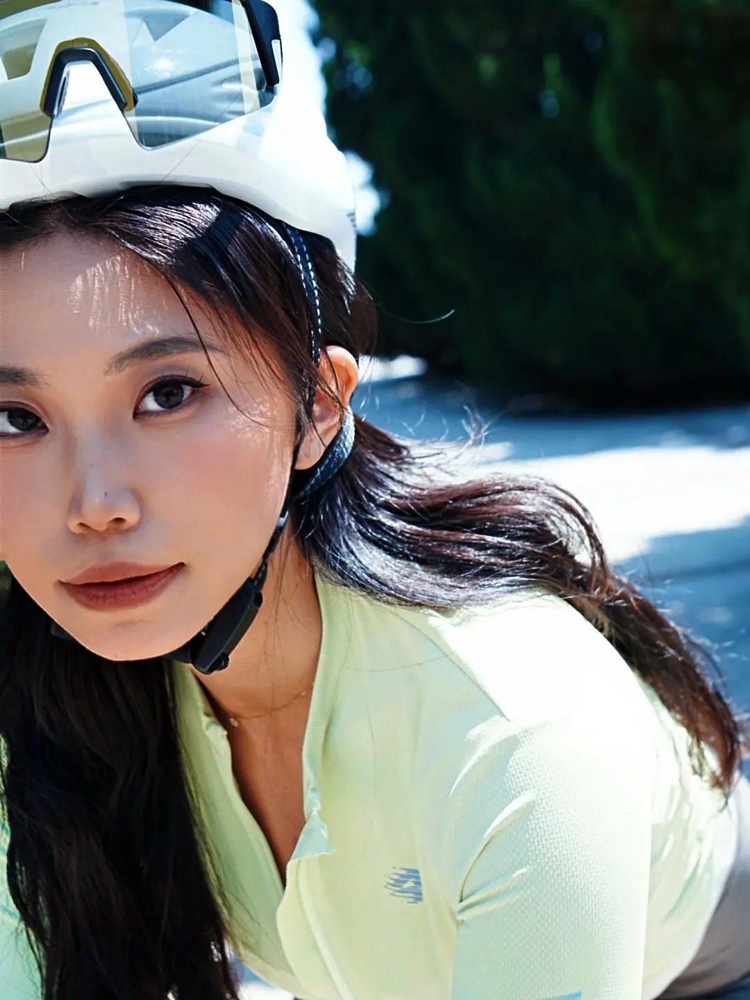 春天怎么能不骑车呢。