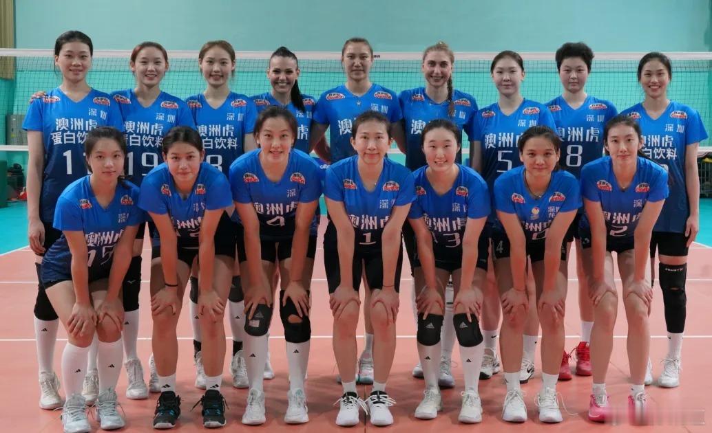 排超联赛广东深圳中塞女排广东深圳澳洲虎中塞女排俱乐部正式公布球队2025-202