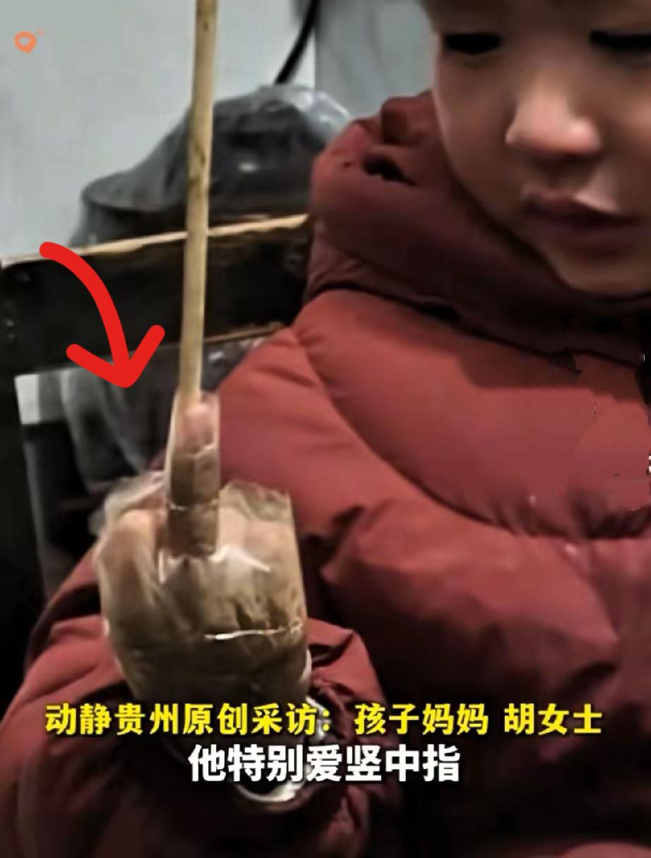 贵州遵义这位妈妈愁得睡不着，7岁儿子总爱竖中指，越说教越嚣张，爸爸无奈用了一