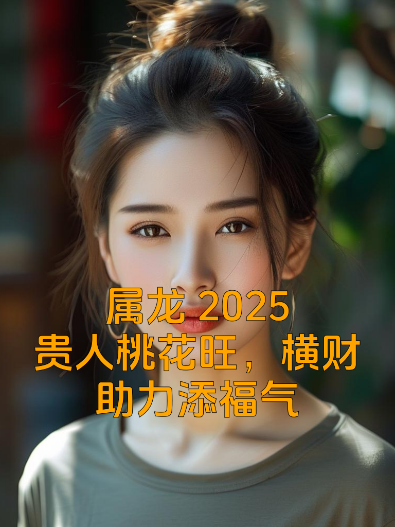 属龙2025：贵人桃花旺，横财助力添福气