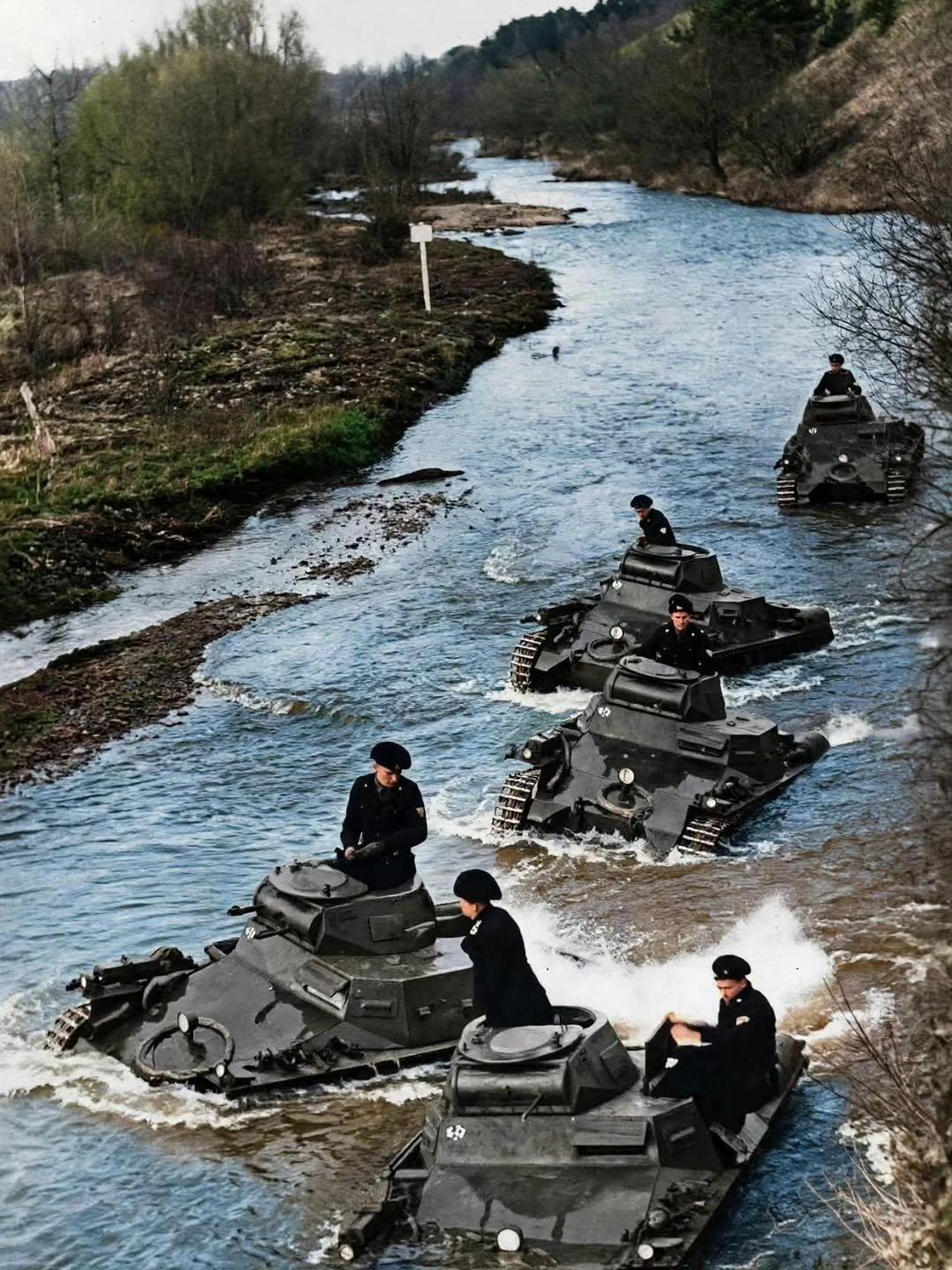 1939年11月10日，德国图林根州，德国国防军的Panzerka