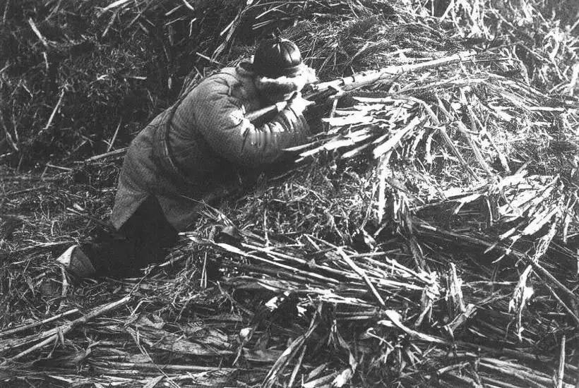 1941年，游击队长李岩性被日军追捕，情急之下，便躲到假汉奸家中，假汉奸让李岩