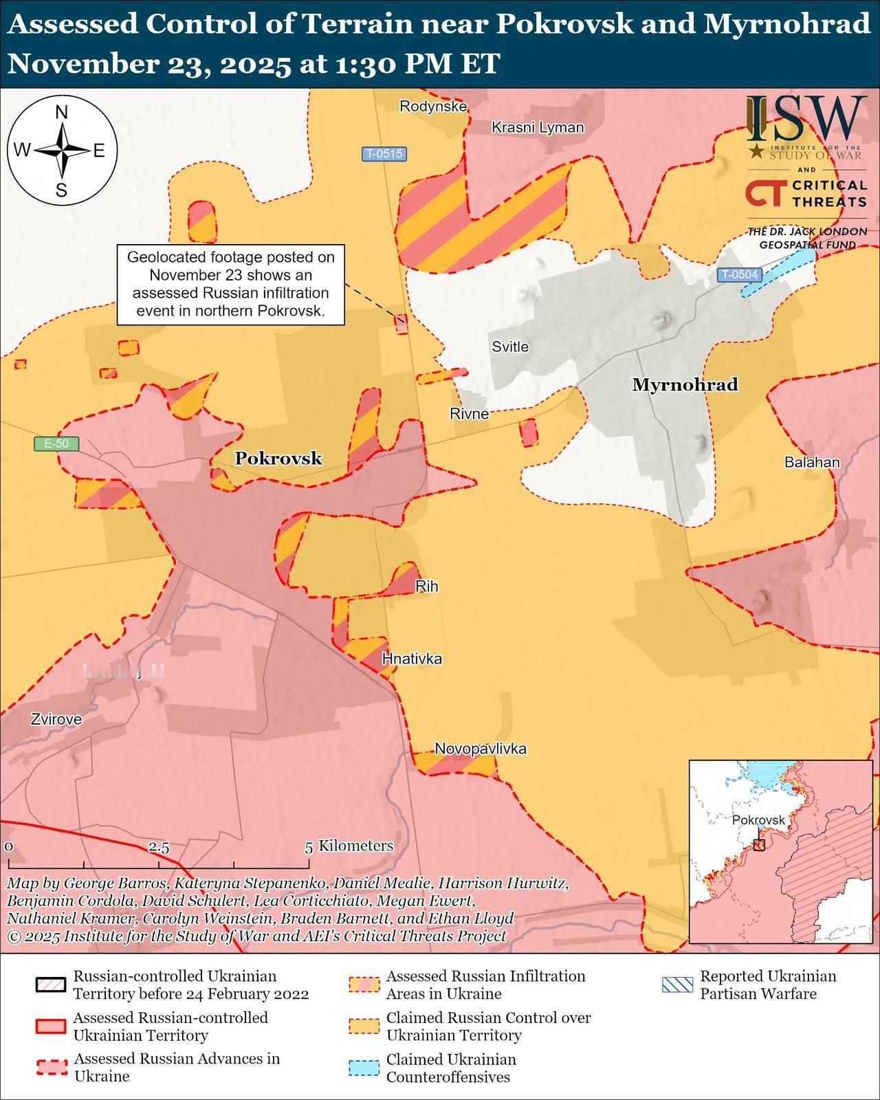 波克罗夫斯克方向的形势仍然严峻而充满活力，俄军将继续推进关闭波克罗夫斯克-迈尔诺