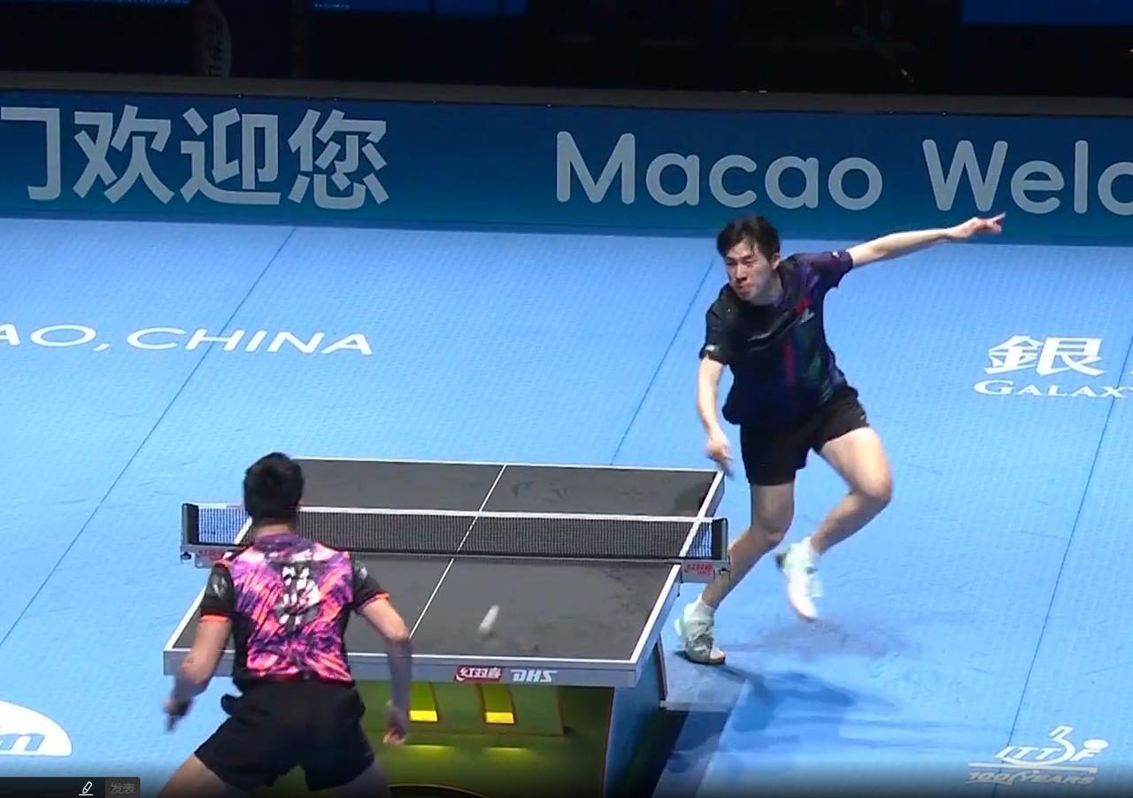 我去！温瑞博的百米冲刺太快了！今天两人互放高球，乌瓦切放高球，温瑞博偷了