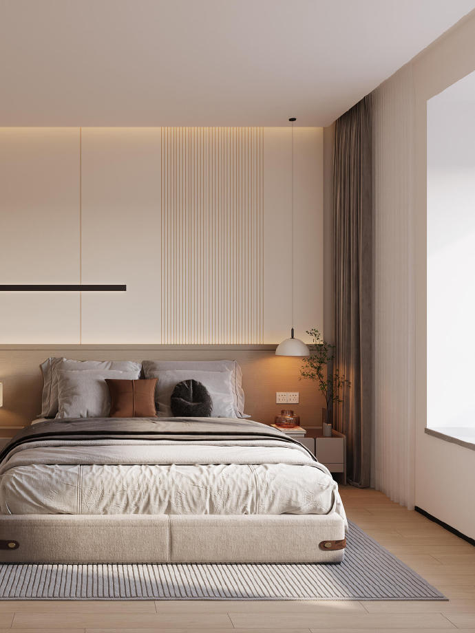 极简风横厅设计，通透实用尽显高级感