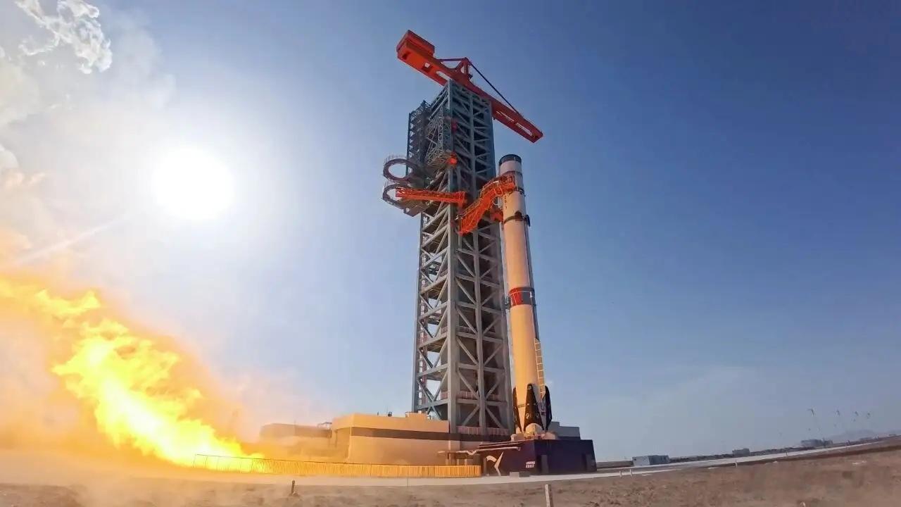 明天（8月11日）早晨7点45，朱雀三，在酒泉东风商业航天创新试验区发射，我现在