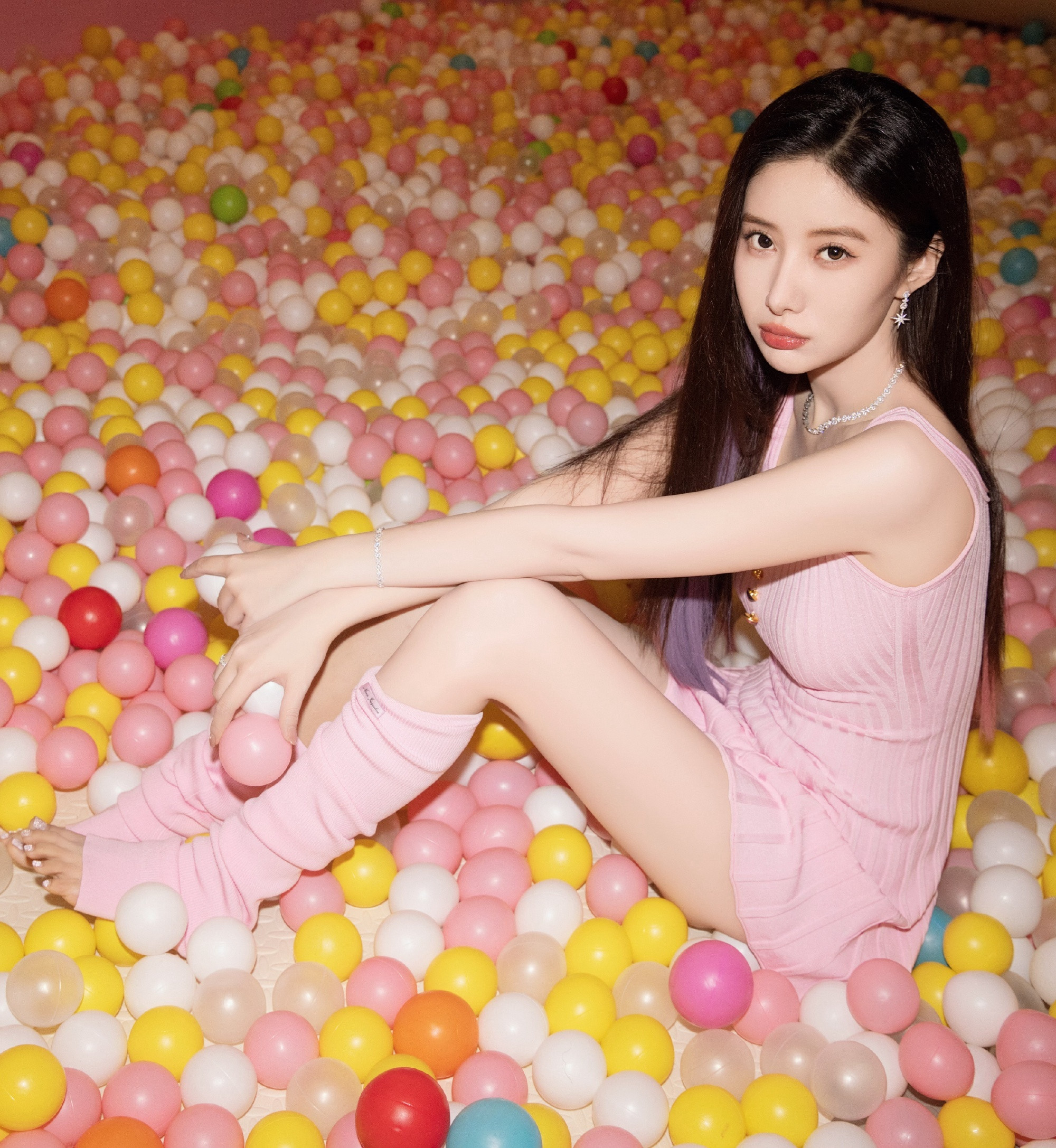 吴优小粉裙，这少女感真的可以​​​