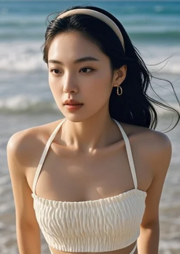 美女静静看着你，那一秒，你敢不敢先移开目光？